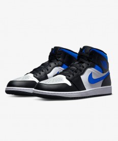 לצפייה במוצר AIR JORDAN 1 MID WH/R-BL/BLK 